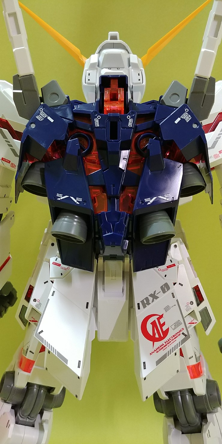 DELPI DECAL WATER DECAL PARA MEGA SIZE UNICORN GUNDAM - Imagen 3
