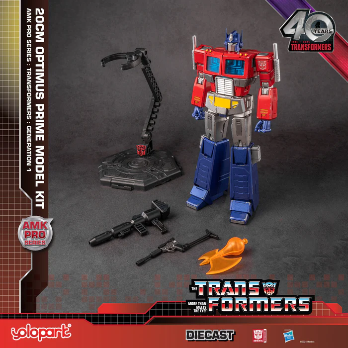 YOLOPARK TRANSFORMERS OPTIMUS PRIME G1 AMK - Imagen 5