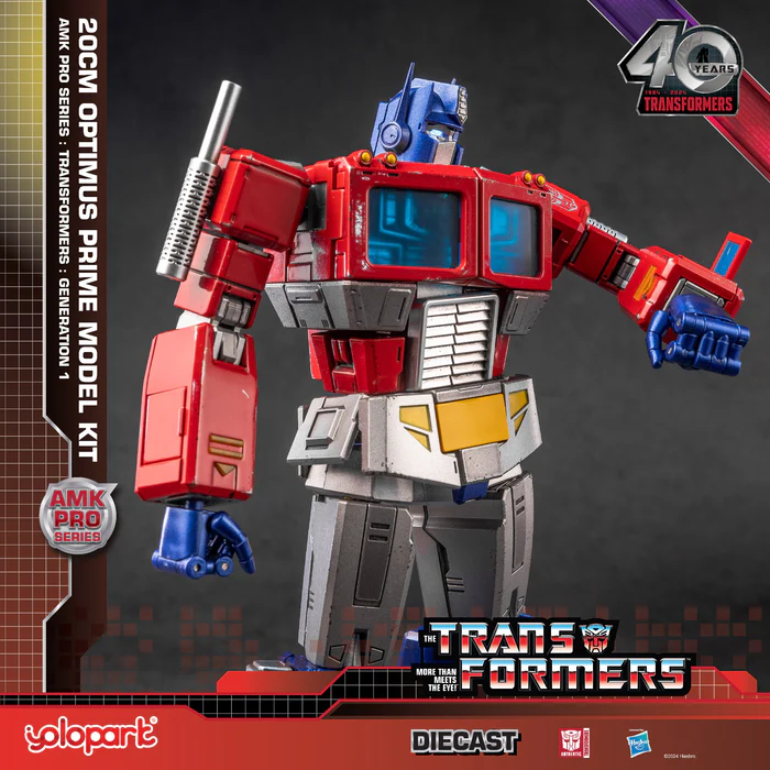 YOLOPARK TRANSFORMERS OPTIMUS PRIME G1 AMK - Imagen 6