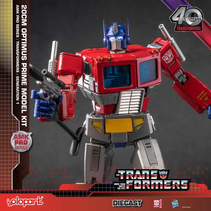 YOLOPARK TRANSFORMERS OPTIMUS PRIME G1 AMK - Imagen 7