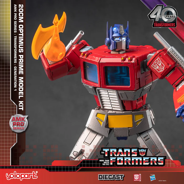 YOLOPARK TRANSFORMERS OPTIMUS PRIME G1 AMK - Imagen 8