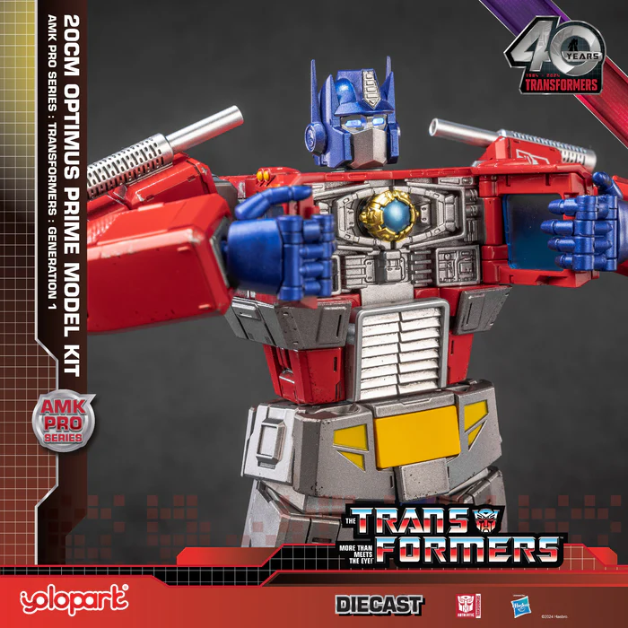 YOLOPARK TRANSFORMERS OPTIMUS PRIME G1 AMK - Imagen 9