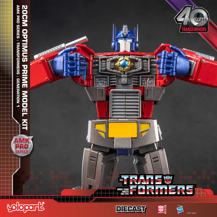 YOLOPARK TRANSFORMERS OPTIMUS PRIME G1 AMK - Imagen 10
