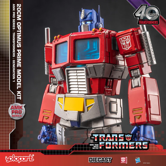 YOLOPARK TRANSFORMERS OPTIMUS PRIME G1 AMK - Imagen 12