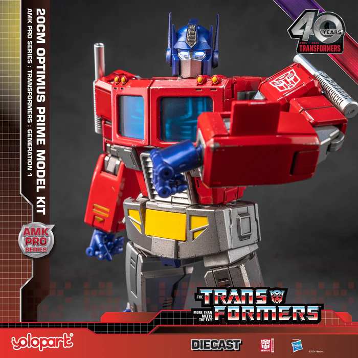 YOLOPARK TRANSFORMERS OPTIMUS PRIME G1 AMK - Imagen 13