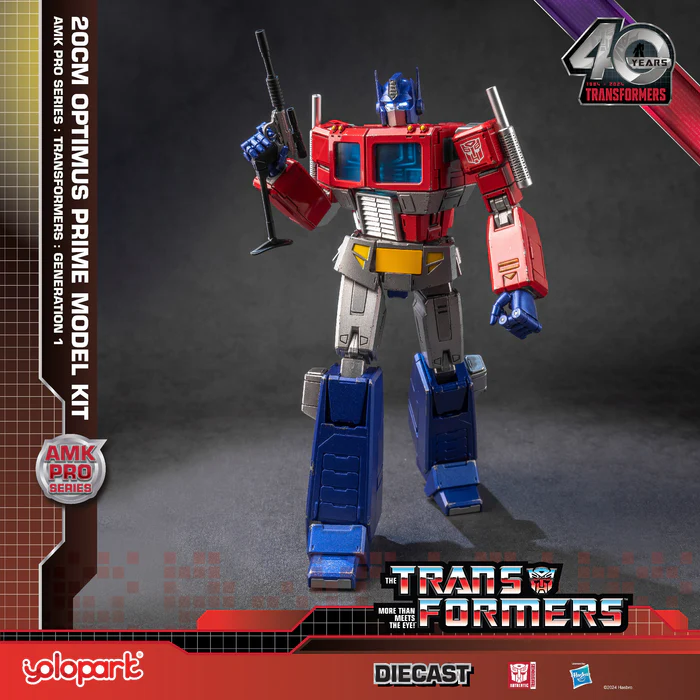 YOLOPARK TRANSFORMERS OPTIMUS PRIME G1 AMK - Imagen 20