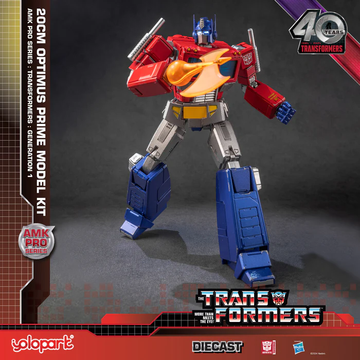 YOLOPARK TRANSFORMERS OPTIMUS PRIME G1 AMK - Imagen 22