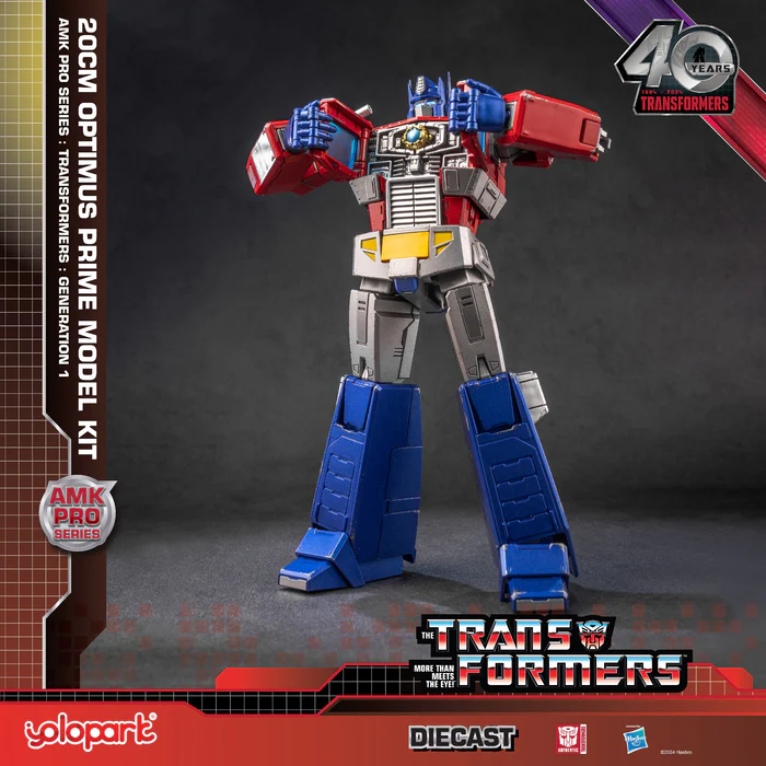 YOLOPARK TRANSFORMERS OPTIMUS PRIME G1 AMK - Imagen 24