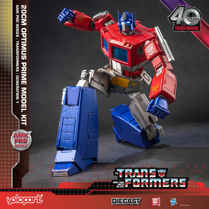 YOLOPARK TRANSFORMERS OPTIMUS PRIME G1 AMK - Imagen 25
