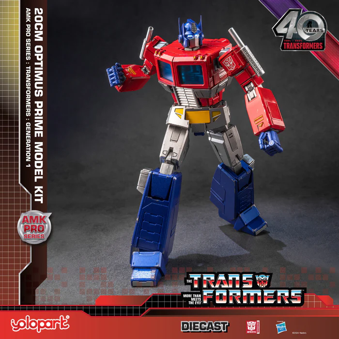 YOLOPARK TRANSFORMERS OPTIMUS PRIME G1 AMK - Imagen 27