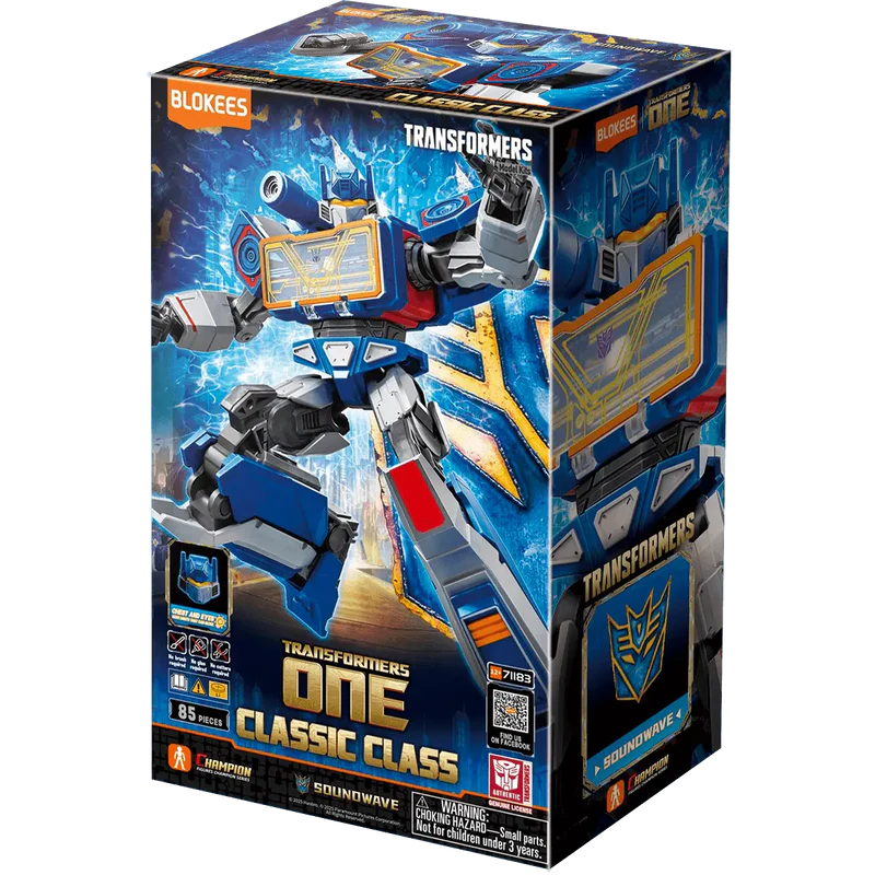 BLOKEES TRANSFORMERS CLASSIC CLASS SOUNDWAVE - Nº 17 (TRANSFORMERS ONE)