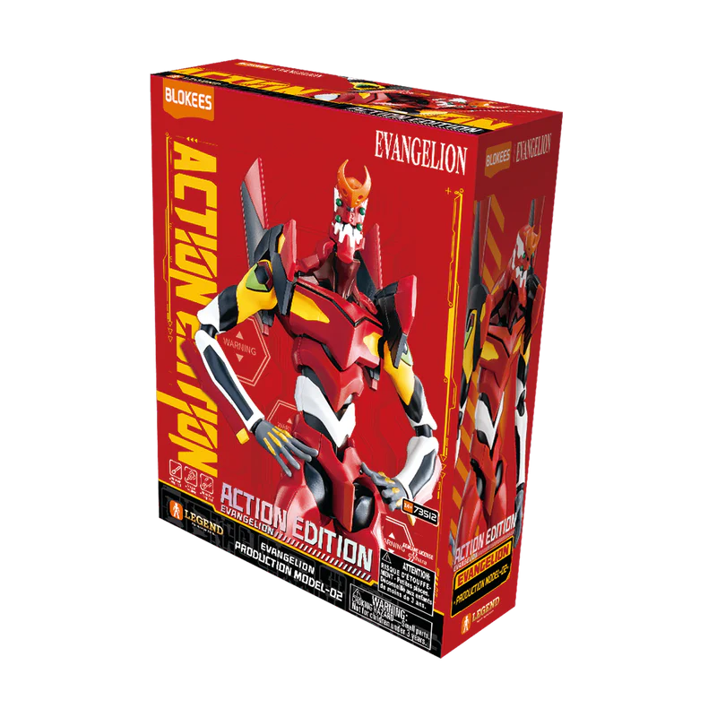 BLOKEES ACTION EDITION EVANGELION PRODUCTION MODEL 02