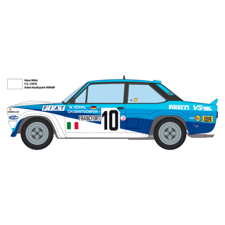 Italeri Coche carreras FIAT 131 Abarth Rally 1:24 - Nº 4733662 - Imagen 2