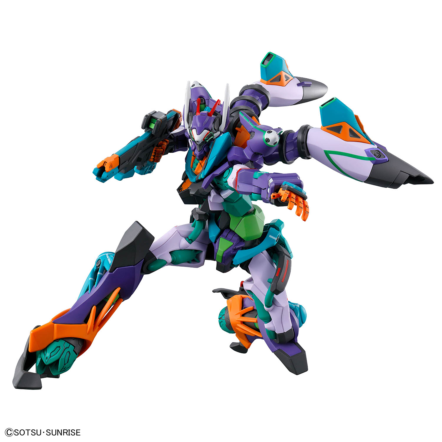 HG GQUUUUUUX 1/144 GFRED - Nº 08 - Imagen 7