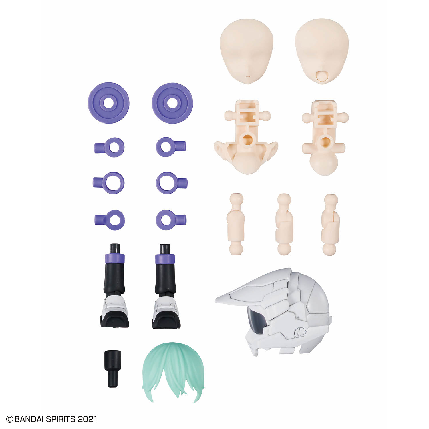 30MS 1/144 OPTION PARTS SET 22 (TURBO COSTUME) (COLOR B) - Imagen 4