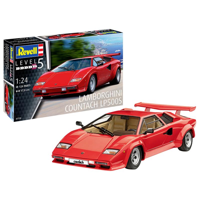 Revell Maqueta Coche Lamborghini Countach LP500S 1:24 - Nº 47207730