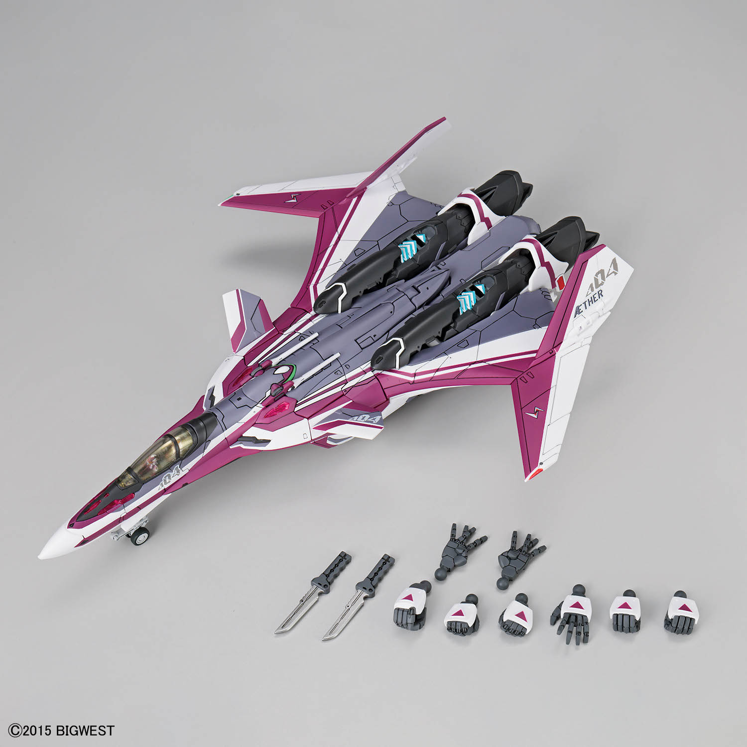 HG 1/100 MACROSS VF-31C SIEGFRIED (MIRAGE FARINA JENIUS) - Nº 09 - Imagen 11