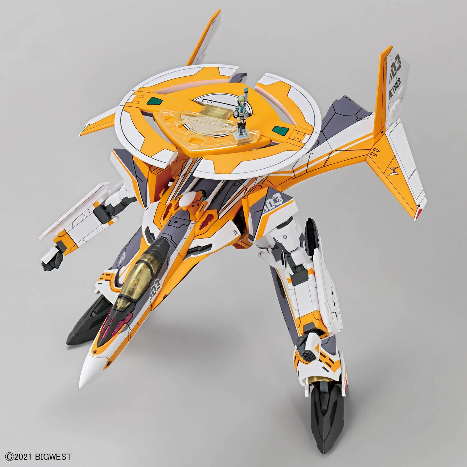 HG 1/100 MACROSS VF-31E SIEGFRIED (CHUCK MUSTANG) – Nº 12 - Imagen 8