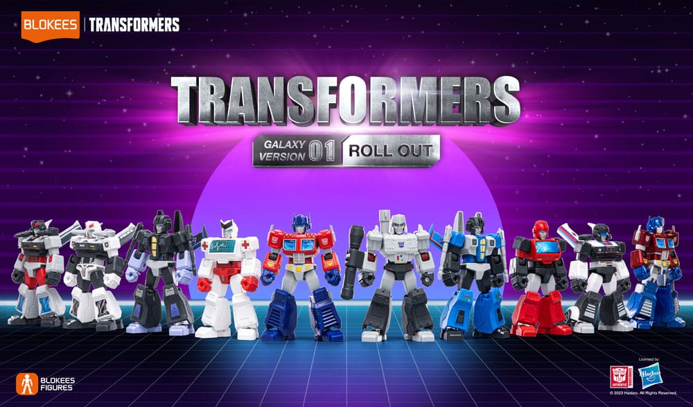 BLOKEES TRANSFORMERS GALAXY VERSION 01 ROLL OUT (CAJA DE 9 UNIDADES) - Imagen 12