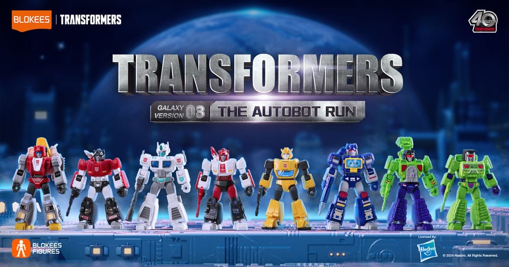 BLOKEES TRANSFORMERS GALAXY VERSION 03 THE AUTOBOT RUN (CAJA DE 9 UNIDADES) - Imagen 14