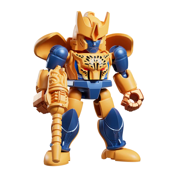 BLOKEES TRANSFORMERS DEFENDER VERSION 06 BRUTAL FANG (CAJA DE 12) - Imagen 6