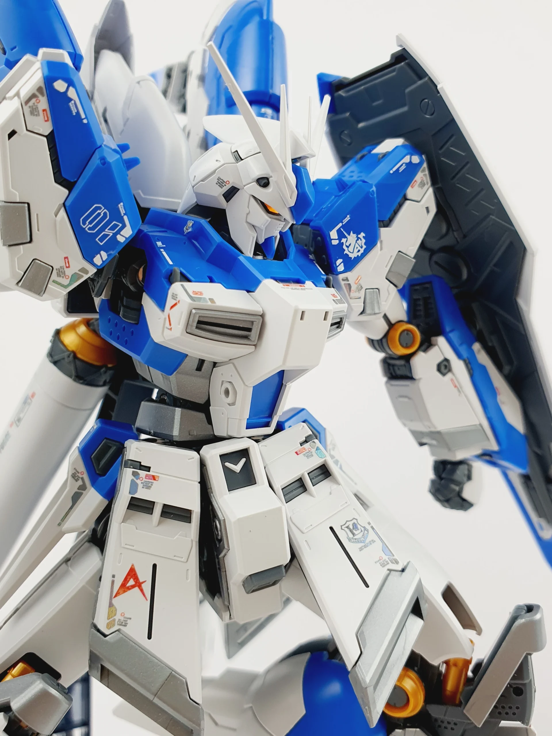 DELPI DECAL WATER DECAL PARA RG HI NU GUNDAM - Imagen 4