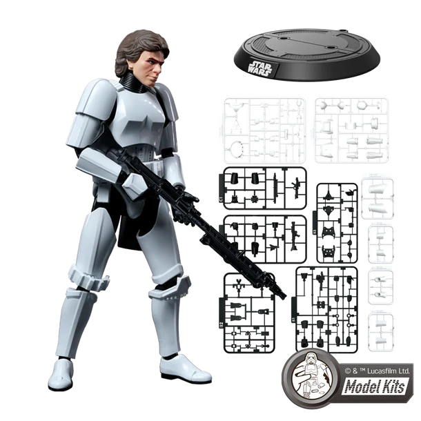 BLOKEES STAR WARS CHAMPION CLASS 03 HAN SOLO STORMTROOPER DISGUISE VER - Imagen 4