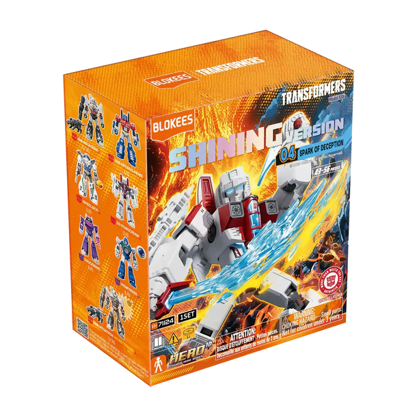 BLOKEES TRANSFORMERS SHINING VERSION 04 SPARK OF DECEPTION (CAJA DE 6 UNIDADES) - Imagen 3