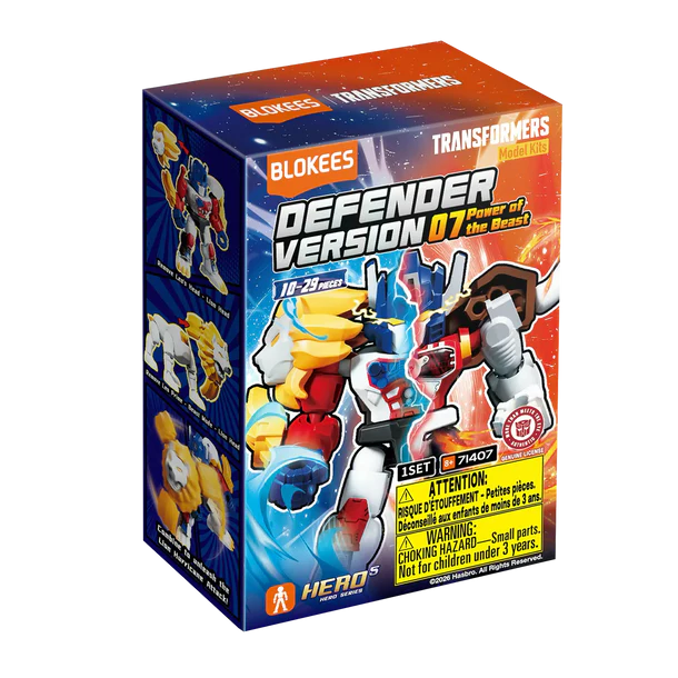 BLOKEES TRANSFORMERS DEFENDER VERSION 07 POWER OF THE BEAST (CAJA DE 12) - Imagen 3