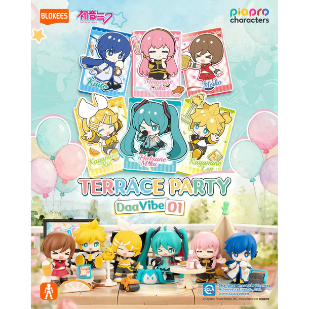 BLOKEES DAAVIBE HATSUNE MIKU 01 - TERRACE PARTY (CAJA DE 6) - Imagen 17